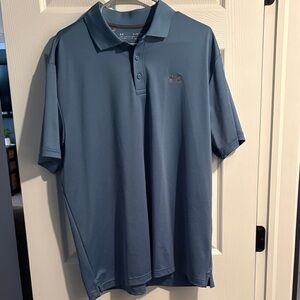Under Armour Men's Steel Blue Polo Shirt